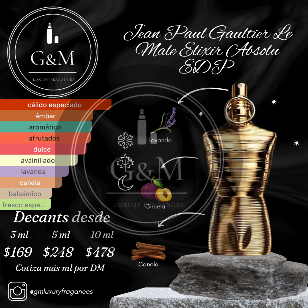 JEAN PAUL GAULTIER LE MALE ELIXIR ABSOLU
