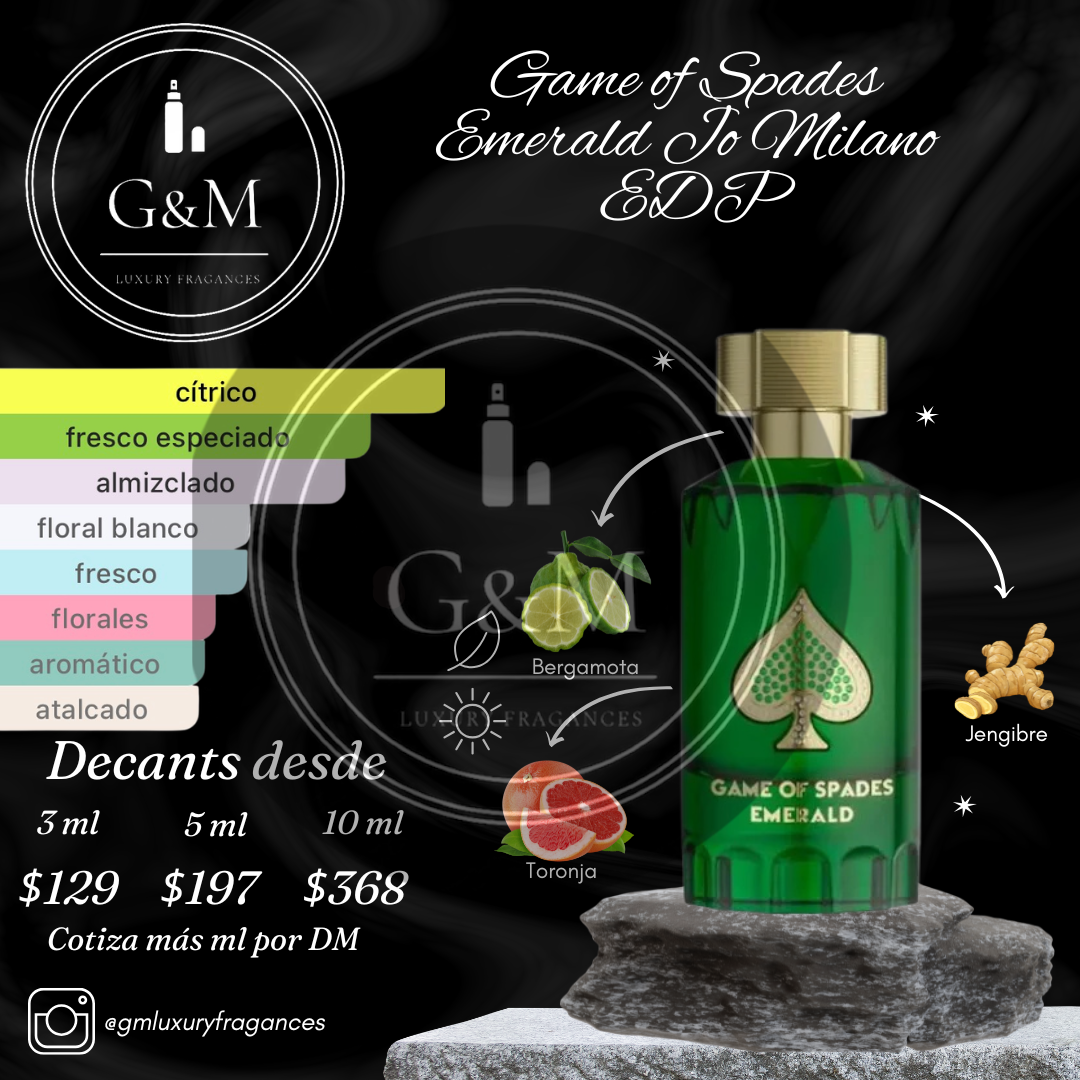 GAME OF SPADES JO MILANO ESMERALD