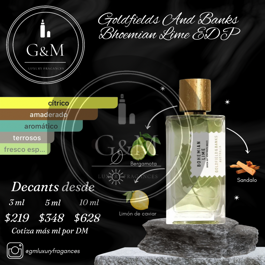 GOLFIELD & BANKS AUSTRALIA BOHEMIAN LIME