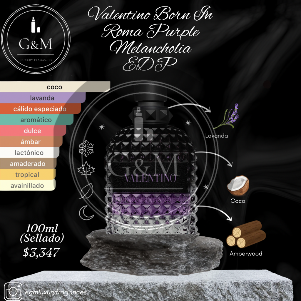 VALENTINO BORN IN ROMA PURPLE MELANCHOLIA