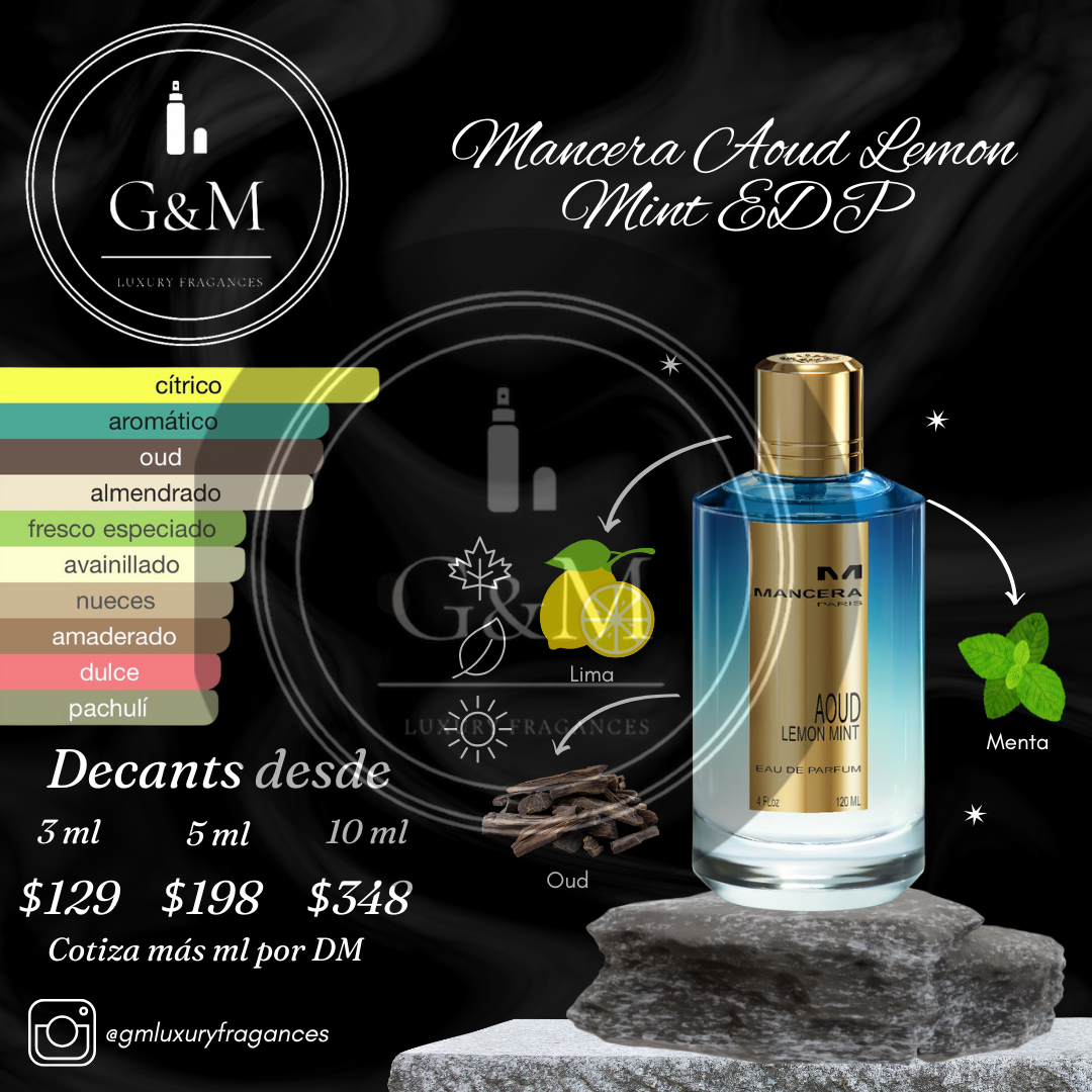 MANCERA AOUD LEMON MINT