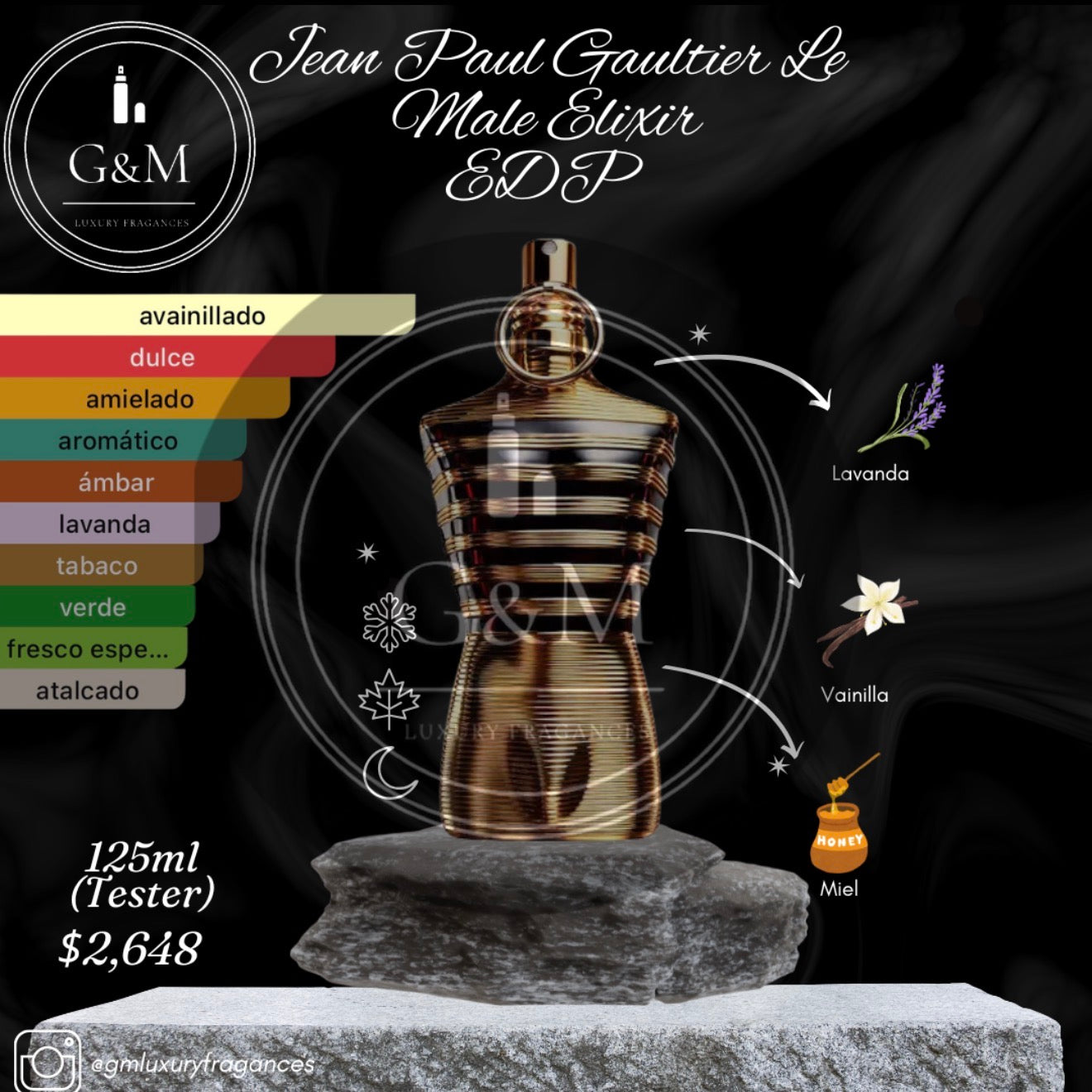 JEAN PAUL GAULTIER LE MALE ELIXIR