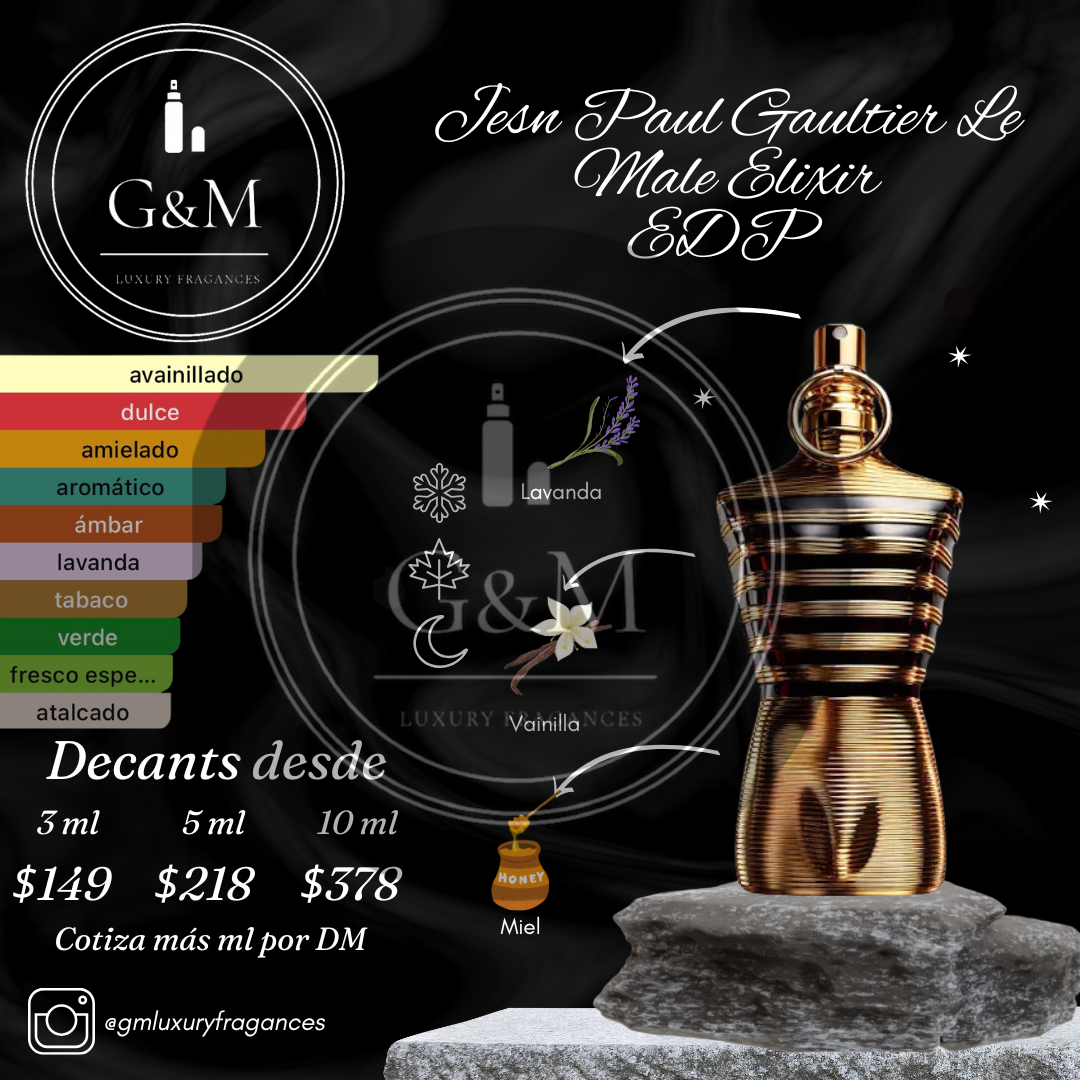 JEAN PAUL GAULTIER LE MALE ELIXIR