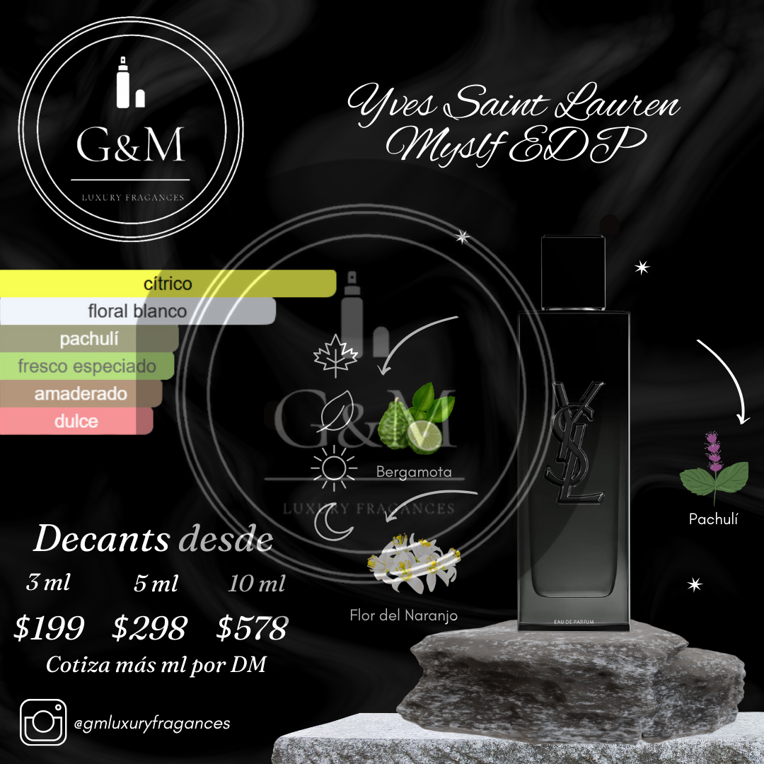 YVES SAINT LAURENT MYSELF